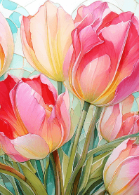 Flower field tulip Vol.1