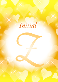 Z-Initial-heart-Orange