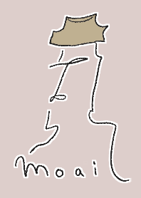 Fashionable moai