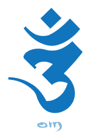 守護梵字［オン］蒼白 (0948