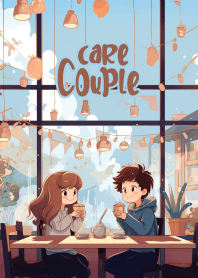 sweetie couple in minimal cafe 4