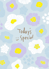 Cute 3 color flowers25 from Japan