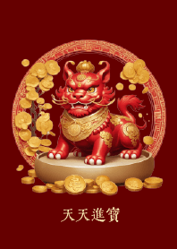 Red Pixiu Make treasure every day