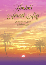 Hawaii sunset sky Clover