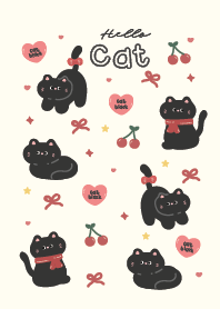 Cat Black : Cherry Lover