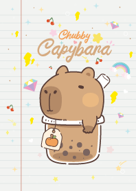 Capybara Chubby x Paper Unicorn