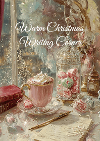 Warm Christmas Writing Corner