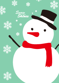 Snow shines-Green- joc