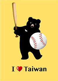 Black Bear & Baseball. 3-2