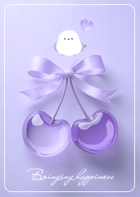 purple 幸せを運ぶシマエナガ03_1