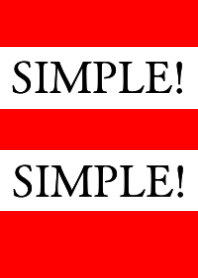 SIMPLE!SIMPLE!j-NEON RED
