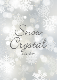 Snow Crystal Silver -winter-
