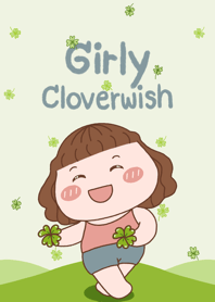 ใบโคลเวอร์กระซิบความโชคดี