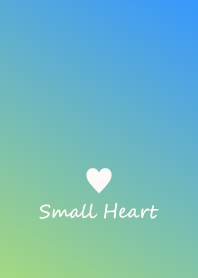 Small Heart *Green+Blue 2*