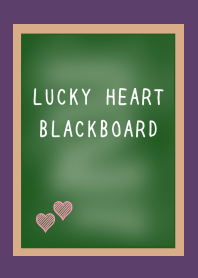 LUCKY HEART BLACKBOARDj-DEEP PURPLE