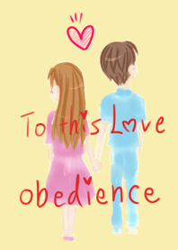 To this love obedience