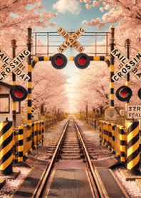 身につけるだけで運気上昇50（踏切＆線路）