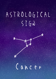 ASTROLOGICAL SIGN.(Cancer)