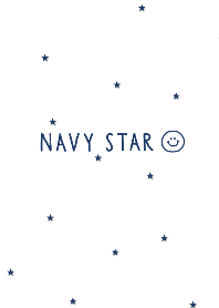 simple navy star theme.