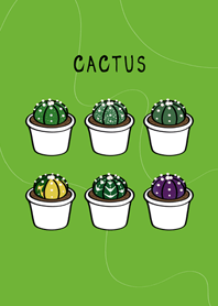 แคคตัสน่ารัก!(สีเขียวสด)