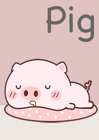 Pig Pink And Brown