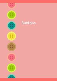 Fun buttons on red