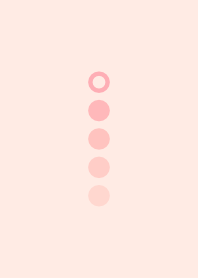 mere dots Peach
