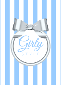 Girly Style-SILVERStripes-ver.17