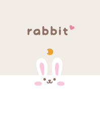 Rabbits. Moon - Brown