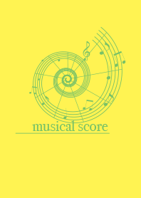 musicalscore Lemon YEL