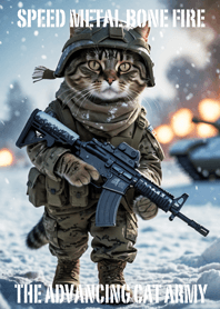 The advancing cat army 27