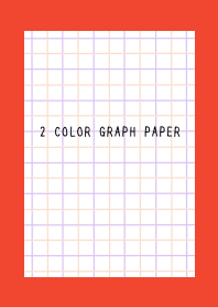 2 COLOR GRAPH PAPER-PINK&PURPLE-RED