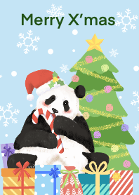 熊貓胖妮的聖誕節派對(室外)