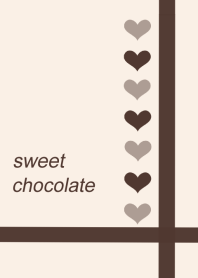 一个可爱的成人巧克力