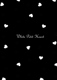 Petit hearts black