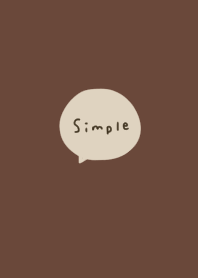 Brown. Handwritten.