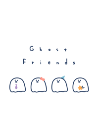 Yuru Ghost | navy colorful.