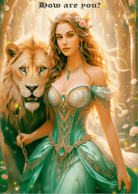 美女訓獸師與她的獅子/奇幻風/主題46