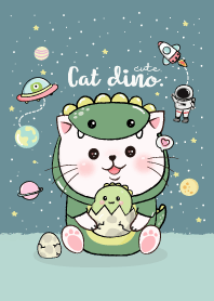 Cat Cute Dino Costume.