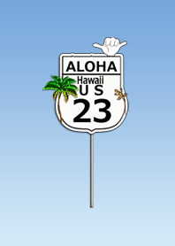 ハワイへの看板♡ALOHA+147
