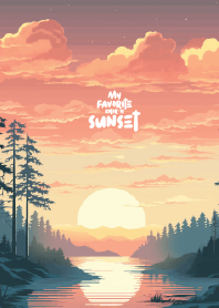 My favorite color is sunset