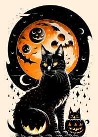 halloween cat 16D4a0