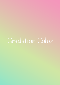 Gradation Color *Green & Yellow & Pink*