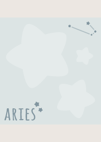 Aries Sign'GreenBlue'