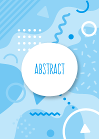 Abstract Fun Geo Sail Blue