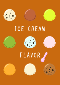 ICE CREAM FLAVOR/TERRACOTTA
