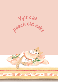 Yy's cat peach cake and cat 2.0