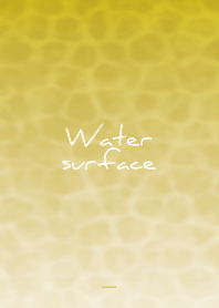 Yellow : Water surface