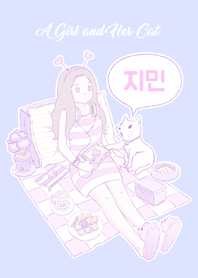 A Girl and Her Cat [Jimin]
