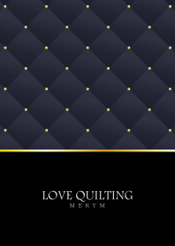 LOVE QUILTING -chic blue purple- 2